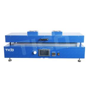 Quality 220V Battery Vacuum Film Coater Top Heating Tape Casting Equipment 800mm Adjustable for sale