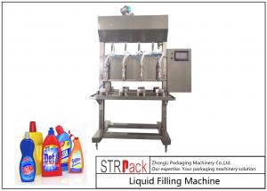 Quality Semi Automatic Liquid Filling Machine / Time Gravity Bottle Filler For Pesticide for sale