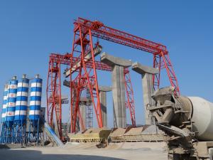 China DCS 80t - 34m / 36m Industrial Bridge And Gantry Crane For Mining Maintenance on sale