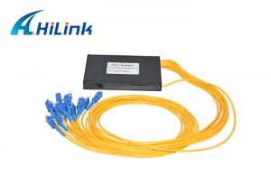 China SC Connector FTTH Passive Optical Splitter , PLC Fiber Optic Splitter on sale
