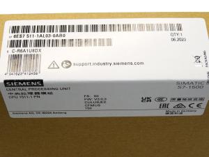 Quality SIEMENS CPU1511-1 6ES7511-1AL03-0AB0 CENTRAL PROCESSING UNIT WITH WORK MEMORY 300 KB FOR PROGRAM AND 1.5 MB FOR DATA, 1S for sale