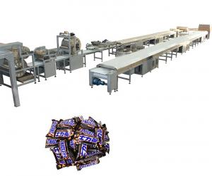 Quality Healthy Snack Stainless Steel Chocolate Bar Production Line for sale