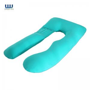 Quality Full Body Motherhood Maternity Pregnancy Pillow With Washable Pillow Cover for sale