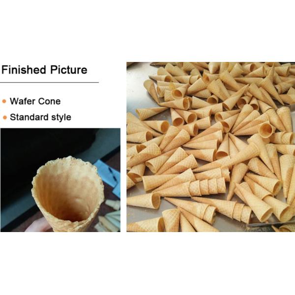 Waffle Egg Roll Machine Egg Cone Production Line for food industry