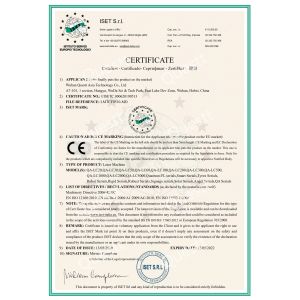 Wuhan Questt ASIA Technology Co., Ltd. Certifications