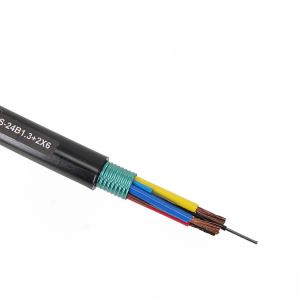 Buy cheap Optical Power Composite Cable With Steel Tape GDTS GDTA Hybrid Fiber Power Cable from wholesalers
