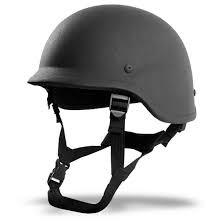 China Level Two Bullet Proof Helmet , Four Point Type Bullet Resistant Helmet on sale