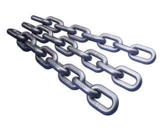 Buy Heat Treatment Round Link Chain Improve Yield Reduce Production Cost at wholesale prices