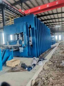 China 11KW 7.5KW Rubber Conveyor Belt Production Line Conveyor Belt Press Machine on sale