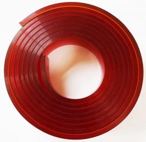 China 1.15-1.25 Density Polyurethane PU Wear-Resist Rubber Strips for Wire Saw Pulley Seal Liner on sale
