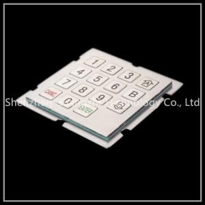 China Customized Industrial Metal Keyboard For Dyeing Machine Equipment Operation on sale