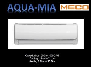 Quality AC motor High Wall Fan Coil Unit Hot / chilled water air handler 1.3TR, 208-230/1/50/60 for sale