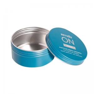 China Cosmetic packaging cream jar can aluminum cosmetic face cream lip balm matt aluminum jars on sale