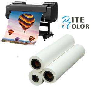 Quality Large Format Satin Microporous Resin Coated Inkjet Photo Paper Roll 260g for sale