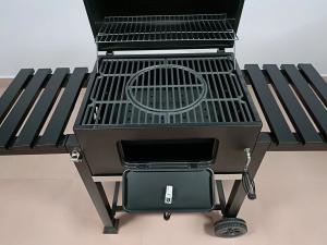 China 40kgs CSA Portable Charcoal Grill 12.6 Inch Stainless Steel Wood Burning Grill on sale