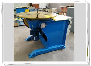 China Motorized Rotate Turnover Tilt Turntable 600kg Welding Positioner With Foot Pedal on sale