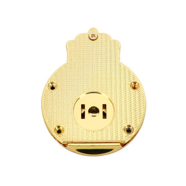 Crown Steering Wheel Clutch Lock Handbag Hardware Purse Accessory