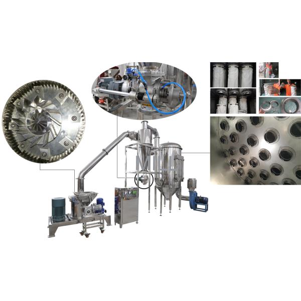 Kitchen Icing Sugar 21kw Fine Powder Grinding Machine