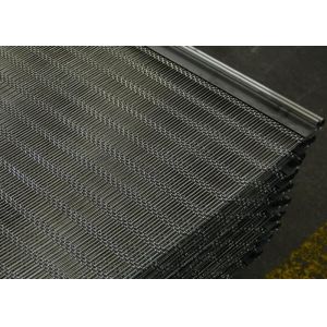 Plain Weave Rust Proof Quarry Screen Mesh With Aperture Tolerance