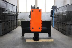 China 1100 Bpm Hydraulic Hammer Post Driver 2.5 Ton Vibrating Post Driver For Skid Steer on sale