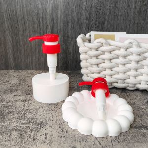 Buy cheap Cosmetic Cream Pump 4cc Dosage Lotion Screw Pump For Round Bottle 33/410 from wholesalers