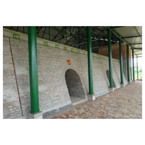 Buy cheap Brick Plant Brick Tunnel Kiln 18 - 40 Chambers Hoffman Ceramic Tunnel Kiln from wholesalers