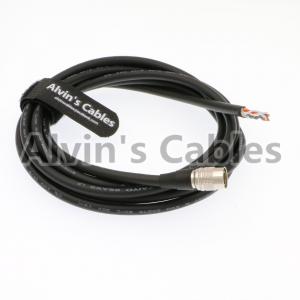 Quality Basler AVT CCD Camera Cat6 Data Cable 6 Pin Hirose Male To Open End HR10A-7P-6P for sale