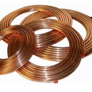 Quality Ac Copper Pipe Welding 1 Meter UNS C 10100 Oxygen Free 9mm 10mm 12mm 20mm 25mm for sale
