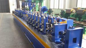 China 80m/min High Frequency Welded Pipe Mill , Straight Seam Welded Tube Mill Equipment on sale