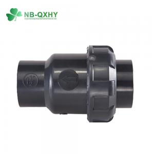 Quality Single Union PVC Wafer Check Valve with US 1/Piece 1 Piece Min.Order for sale