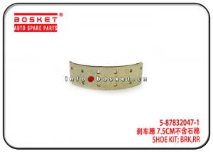 Quality 5-87832047-1 5878320471 Isuzu NPR Parts Rear Brake Shoe Kit Suitable For 4HK1 for sale