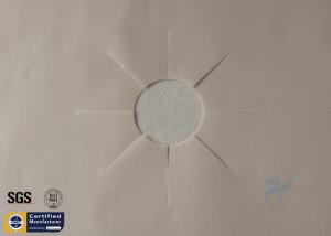 Fiberglass Fabric 10.6X10.6 Beige PTFE Coated Stovetop Gas Protector