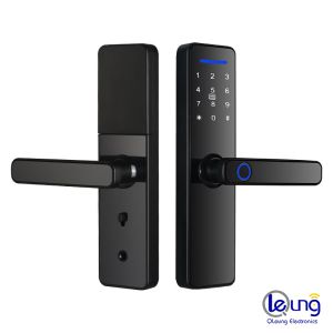 Buy cheap CE RoHS Biometric Fingerprint Door Lock Works With Password IC Card Key Smart from wholesalers