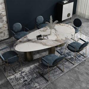 Quality CORDIAL OEM ODM Modern Table Set Oval Dining Table for sale