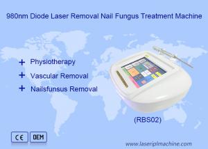 Quality Portable Diode 980nm Laser Spider Vein Removal Machine / Vascular Laser Machine for sale