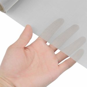 China 316 Stainless Steel 500 Mesh Twill Dutch Weave Wire Mesh Filter Screen on sale