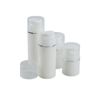 China PP Refillable 30ml 50ml 100ml 120ml 200ml White Plastic Vacuum Cosmetic Serum Lotion Spray Airless Pump Bottle on sale