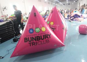 China Custom Triangle Floating Sealed Inflatable Buoys Boat Inflatable Buoy on sale