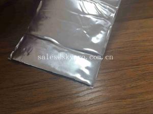 China Reinforced One Side Aluminum Foil Self - adhesive Waterproof Butyl Rubber Inside Asphalt Bitumen Tape on sale