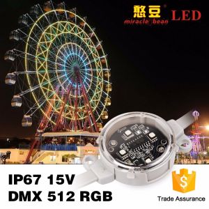 Buy cheap 40mm 50mm DC24V Waterproof Rgb LED Pixel Light For Building Lighting from wholesalers