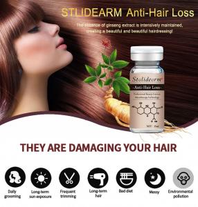 Quality 10ml Anti Hair Loss Serum Plant Ingredient Natural Hair Growth Serum Microneedling for sale