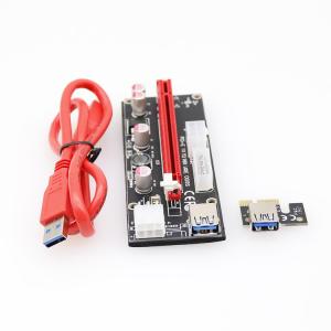 Quality Riser 009s PCI-E Express Cable 1X TO 16X Graphics Extension Powered Riser Adapter Card 60cm USB 3.0 Cable for sale
