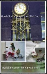 Quality tower building clocks 1-4 faces with GPS time signal receiver working in synchronization withno time error for sale