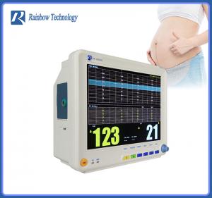 Quality Energy Saving Portable Fetal Monitor Toco FHR FM 3 Parameters Fetal Heartbeat Monitor for sale