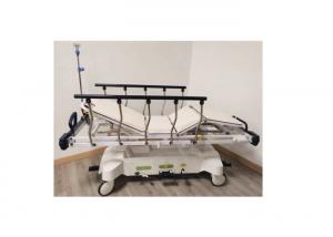 China Stainless Steel Standard Stretcher Trolley With Height Adjustable And Locking Mechanism on sale