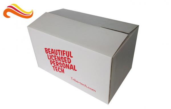 Buy Folding Shipping Corrugated Carton Box Customized Size With Matt Lamination Finishing at wholesale prices