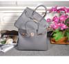 China high quality women purse grey 30cm black Lychee cowhide designer bags handbags women famous brands H-Y19 on sale