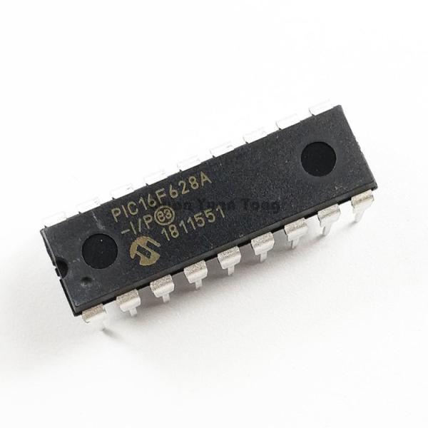 Buy PIC16F628A PIC 16F628A PIC16F628A-I/P DIP18 8-bit Microcontrollers Flash 3.5KB Nano IC Chip PIC16F628/627A/648A Original New at wholesale prices