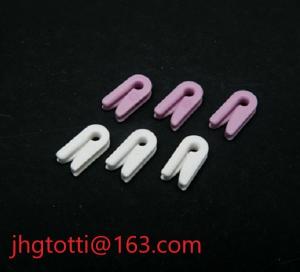Quality Wear Resistant AL2O3 Ceramic Parts Thread Guides For Textile Machinery for sale