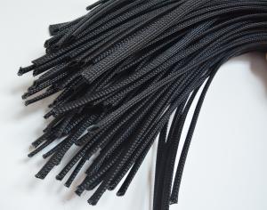 Quality Customized PET Expandable Braided Sleeving Braided Wire Sleeve UL RoHS for sale